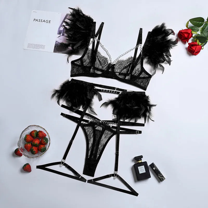 Nova EXCLUSIVE Dessous- Schwarz