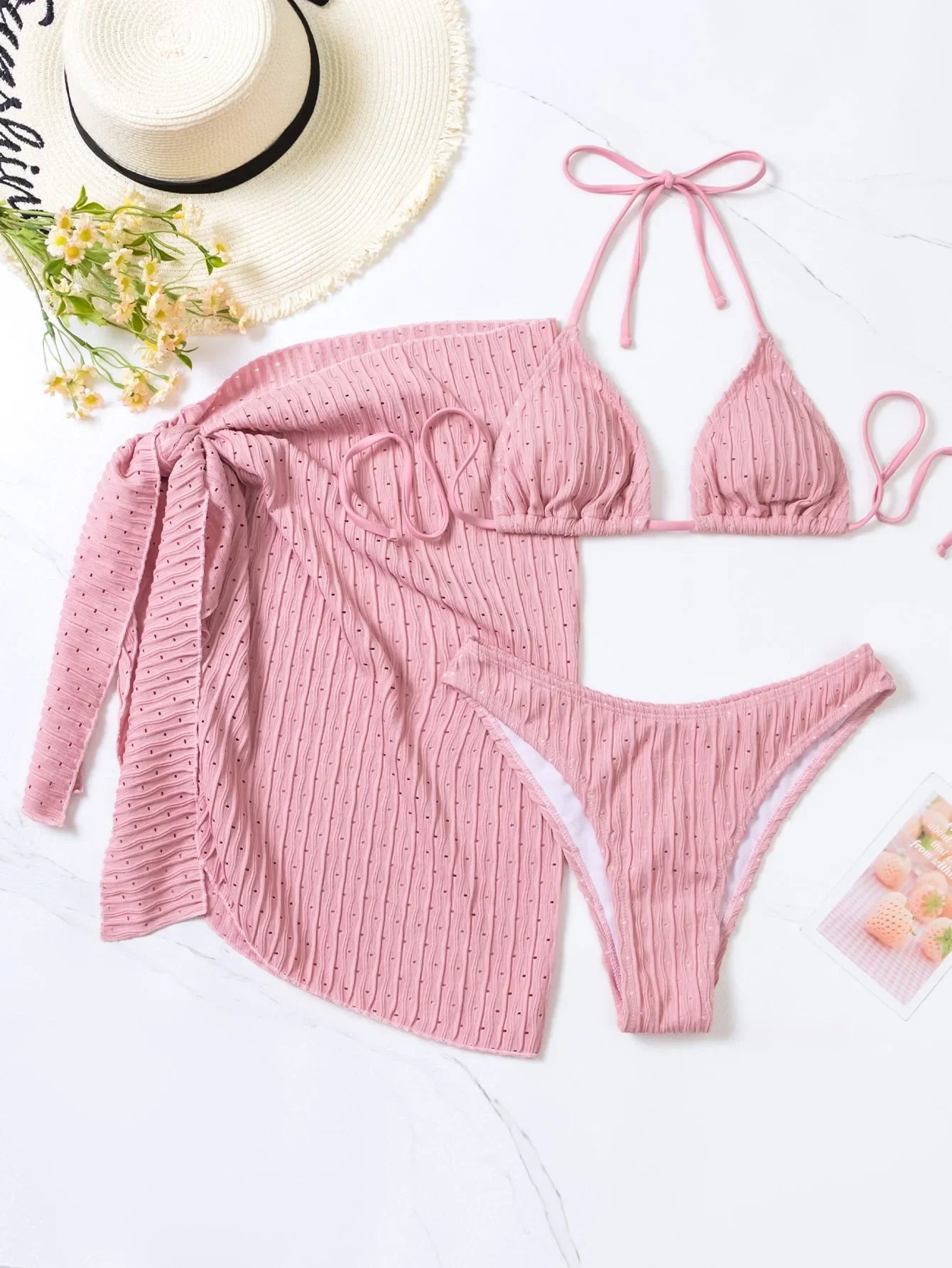 Lola Bikini Set- Rosa