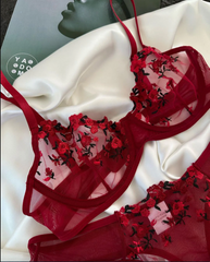 Mila BH-Set- Rot