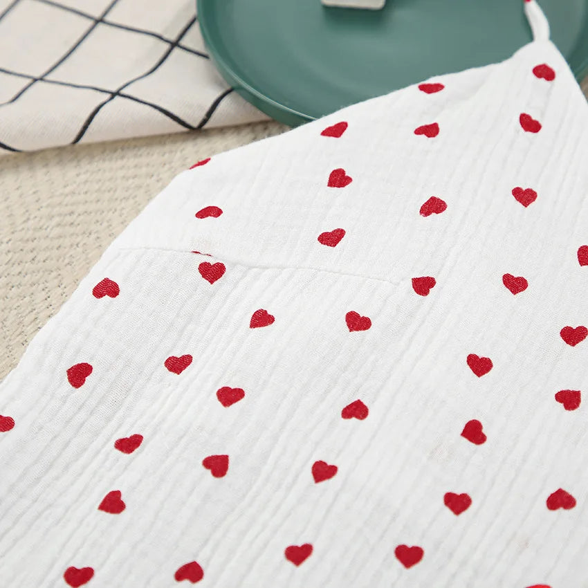 Pyjama set with hearts 100% cotton 