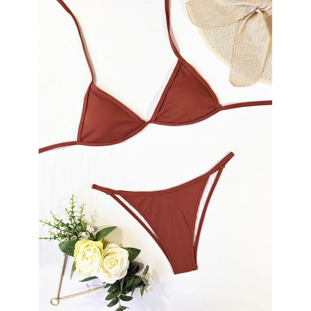 Fay Bikini Set- Braun