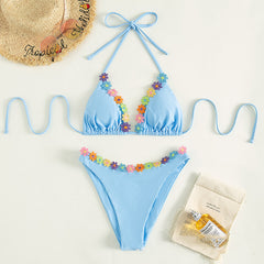 Bikini met bloemen