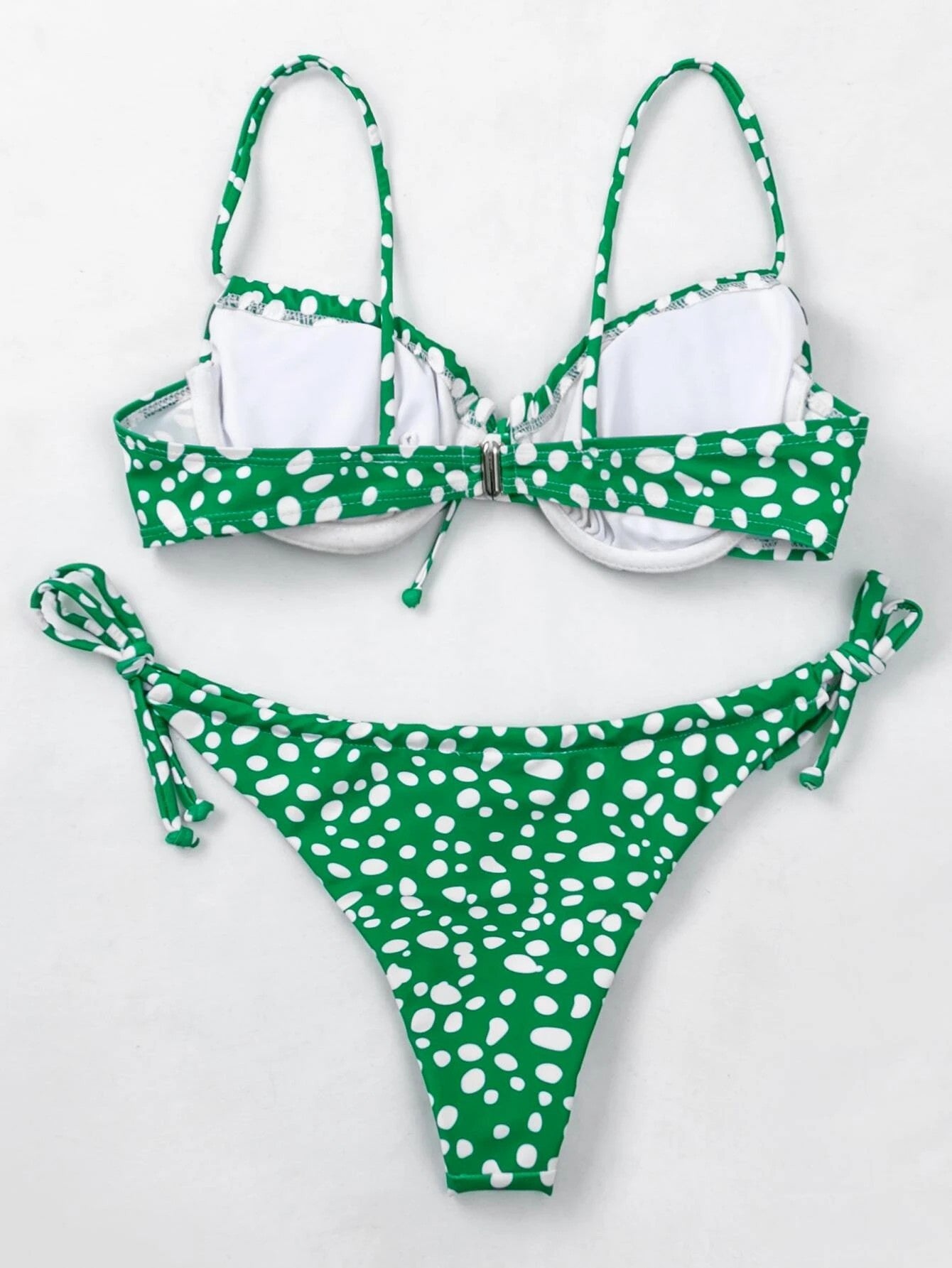 Bikini with polka dots