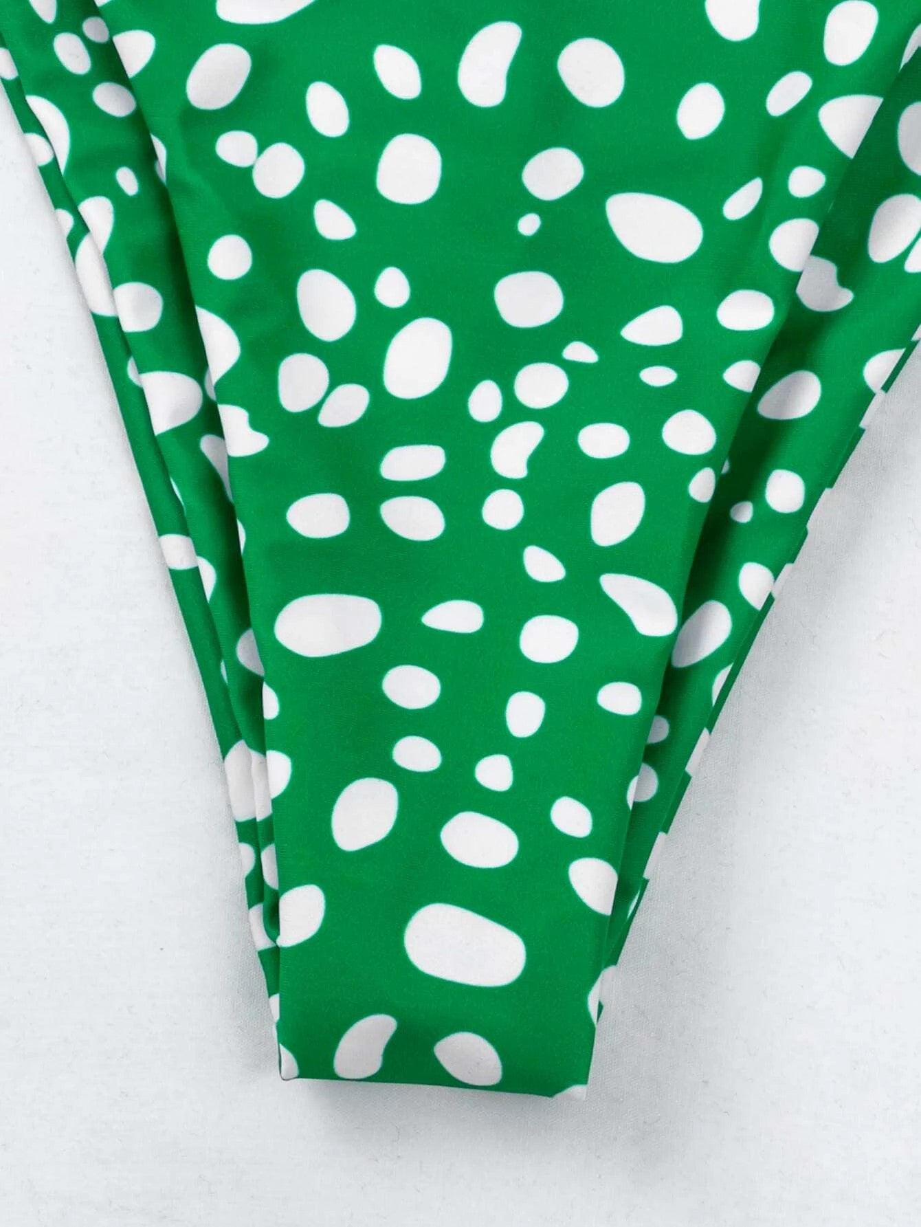 Bikini with polka dots